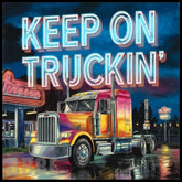 Keep On Truckin 20 OZ Sublimation Wrap