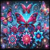 Butterfly Bloom 15 20 OZ Sublimation Wrap