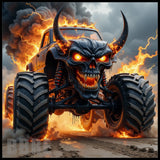 Monster Truck 20 OZ Sublimation Wrap
