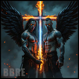 Fiery Angels 20 OZ Sublimation Wrap