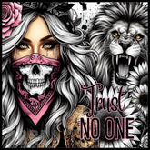 Trust No One 20 OZ Sublimation Wrap