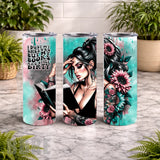 Bookish Beauty 2 20 OZ Wrap Mockup