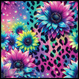 Floral Leopard 20 OZ Sublimation Wrap