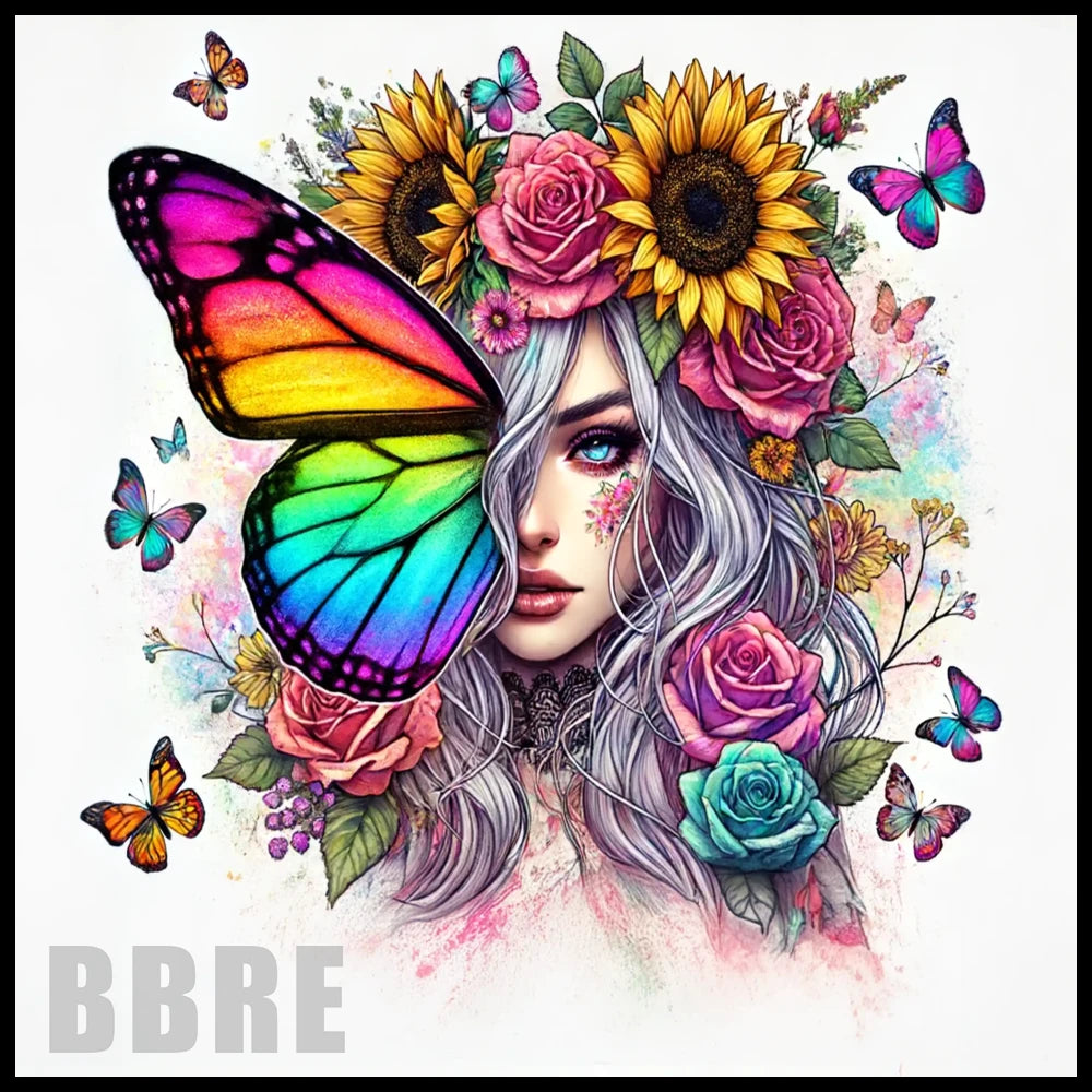 Butterfly Blossom 27 20 OZ Sublimation Wrap