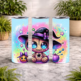 Witchy Doll 20 OZ Wrap Mockup