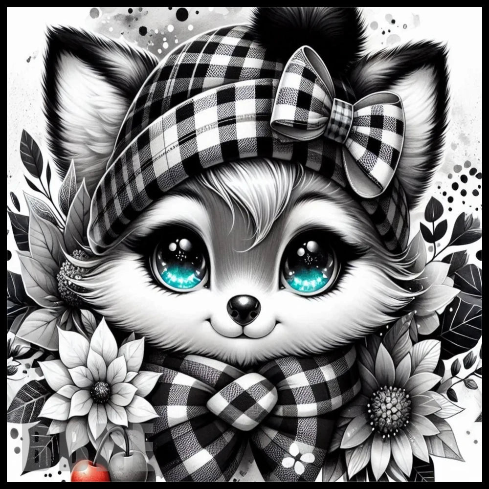 Cute Fox 20 OZ Sublimation Wrap