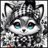 Cute Fox 20 OZ Sublimation Wrap
