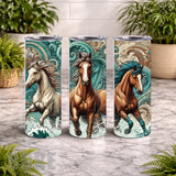 Majestic Horses 7 20 OZ Wrap Mockup