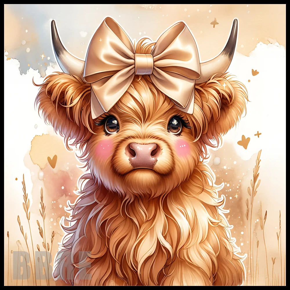 Cute Highland Cow 2 20 OZ Sublimation Wrap