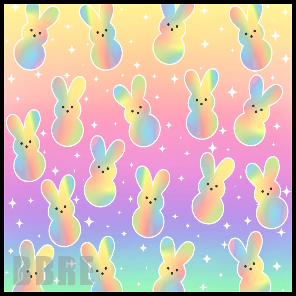 Rainbow Bunnies 20 OZ Sublimation Wrap