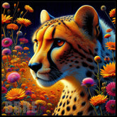Cheetah Floral 3 20 OZ Sublimation Wrap
