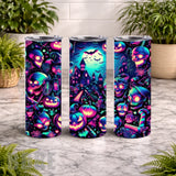 Halloween Skulls 20 OZ Wrap Mockup