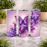 Butterfly Blossom 19 20 OZ Wrap Mockup