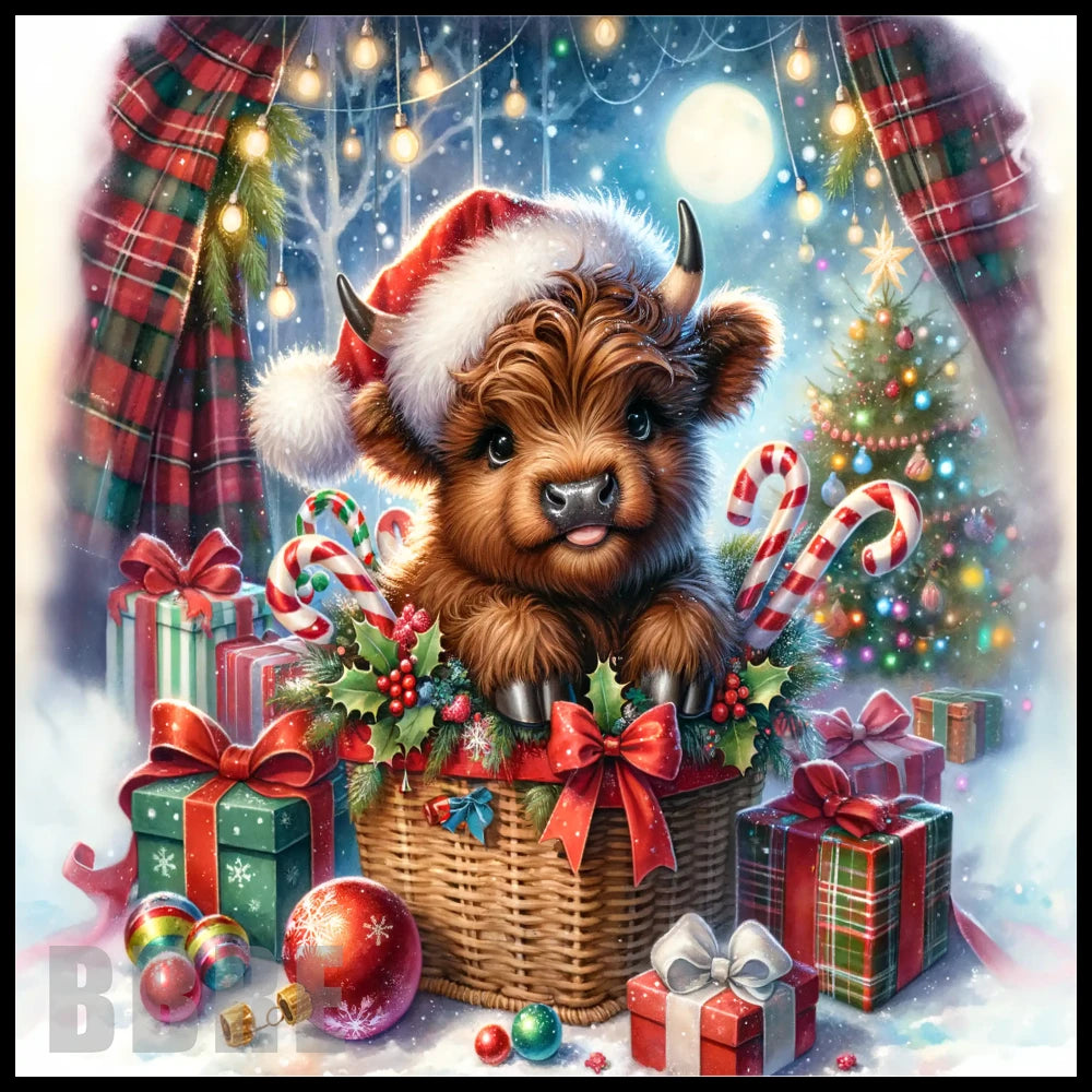Buffalo Christmas 20 OZ Sublimation Wrap