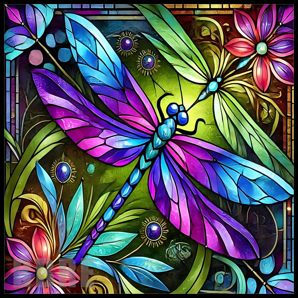 Dragonfly Blossom 3 20 OZ Sublimation Wrap