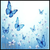 Blue Butterfly 3 20 OZ Sublimation Wrap