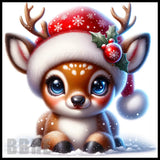 Festive Fawn 20 OZ Sublimation Wrap