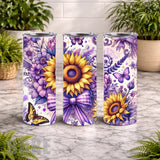 Floral Elegance 3 20 OZ Wrap Mockup