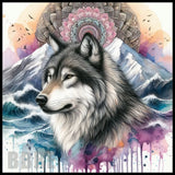 Majestic Wolf 5 20 OZ Sublimation Wrap