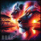 Majestic Lions 20 OZ Sublimation Wrap