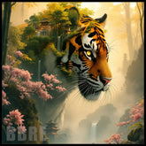 Tiger Landscape 2 20 OZ Sublimation Wrap