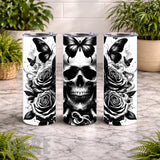 Gothic Skull 12 20 OZ Wrap Mockup