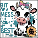 Cute Cow 11 20 OZ Sublimation Wrap