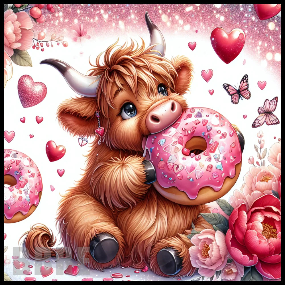 Cute Cow 20 OZ Sublimation Wrap