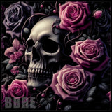Skull Roses 6 20 OZ Sublimation Wrap