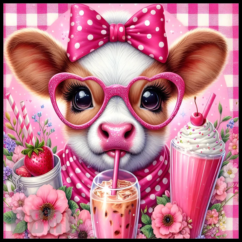 Cute Cow 2 20 OZ Sublimation Wrap