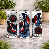 Butterfly Bloom 19 20 OZ Wrap Mockup