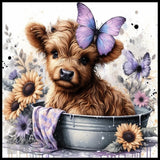 Butterfly Calf 20 OZ Sublimation Wrap