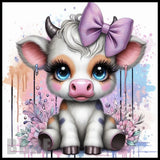 Cute Cow 3 20 OZ Sublimation Wrap