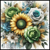 Floral Burst 19 20 OZ Sublimation Wrap