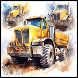 Construction Trucks 20 OZ Sublimation Wrap