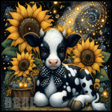 Sunflower Cow 4 20 OZ Sublimation Wrap