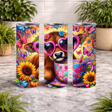 Cute Cow 5 20 OZ Wrap Mockup