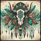 Boho Skull 20 OZ Sublimation Wrap