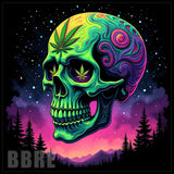 Psychedelic Skull 20 OZ Sublimation Wrap