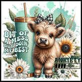 Cute Calf 4 20 OZ Sublimation Wrap