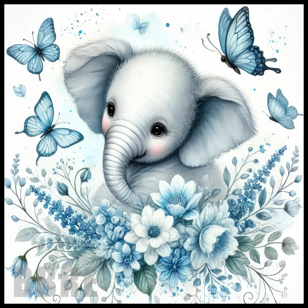 Blue Elephant 20 OZ Sublimation Wrap