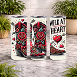 Wild Heart Boots 20 OZ Wrap Mockup
