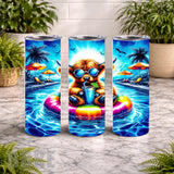 Chill Highlander 20 OZ Wrap Mockup