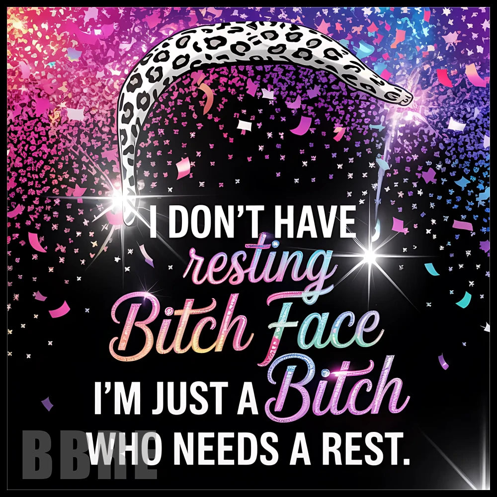 Resting Bitch 20 OZ Sublimation Wrap