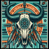 Buffalo Skull 5 20 OZ Sublimation Wrap