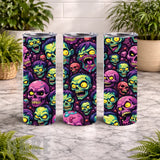 Zombie Madness 20 OZ Wrap Mockup