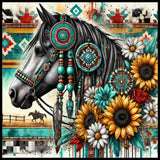 Horse Floral 4 20 OZ Sublimation Wrap