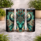 Tribal Buffalo 20 OZ Wrap Mockup