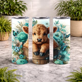 Floral Calf 3 20 OZ Wrap Mockup