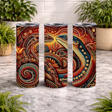 Lizard Dance 20 OZ Wrap Mockup